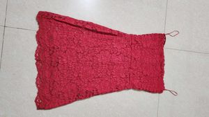 Valentine Special ❤️ Lace Strapless Mini Dress