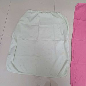 Set of 2 pure cotton sheet/ swaddle/ crib cloth