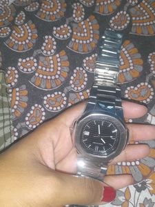 Elegant Stainless Steel Watch