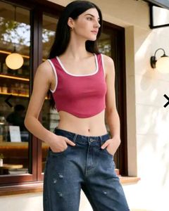 Cute Cropped Tank Top