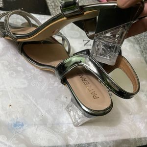 Sparkly Strappy Heels
