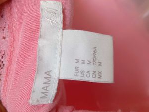 Pink Lace Maternity Cami