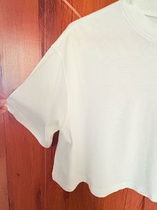 H&amp;M White Oversized Tee - Size S