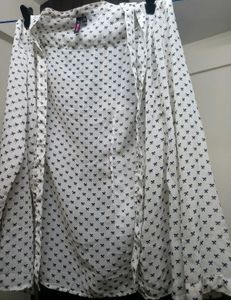 Cute Bow Print Top