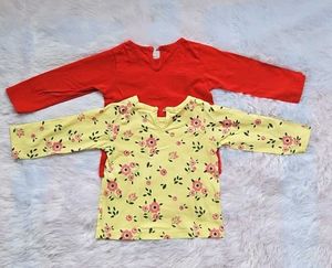 Doodle Poodle Long Sleeve Tops - Set of 2