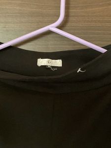 Black Capri Style Pants