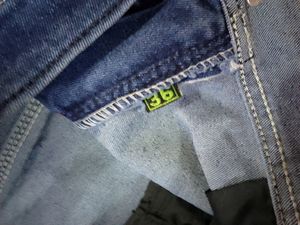 Navy Blue Ripped Men's Jeans
