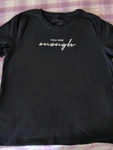 Black Color T-shirt for women