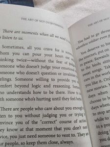 The Art of Not Overthinking