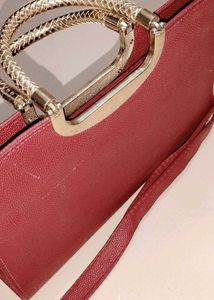Stylish Red Handbag