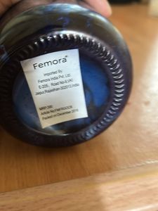 Femora Blue Fridge Water Bottle And Philips Nipple Pack Combo