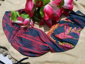 32.Floral Bikini Top