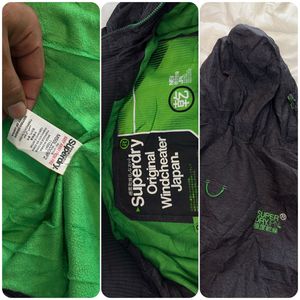 Superdry Grey Original Windcheater Jacket
