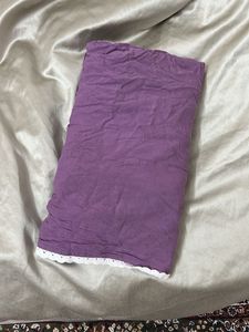 Purple Embroidered Kurta Dress