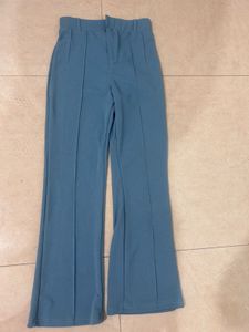 Blue Flare Pants