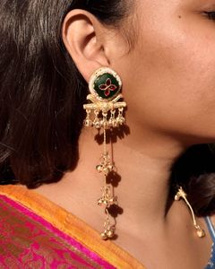 NEW Kashmiri Dejhoor Jhumka Earrings