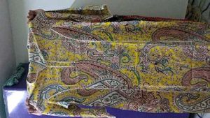 Yellow Paisley Kurta Set