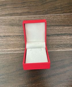 Senco Red earrings Jewellery Box