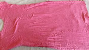 Pink Embroidered Kurta