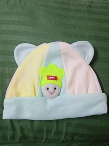Cute Baby Hat with Love Accent