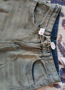 Savana Light Blue Straight Fit Jeans for Women |