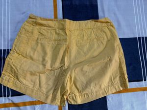 Stylish Yellow Shorts