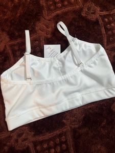 Comfortable Sports Bra 2-Pack white and black