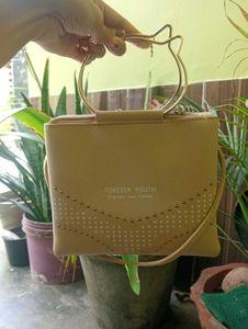 Cute Cat Handle Handbag
