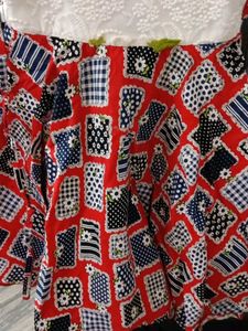 Cute Patterned Girls Dress