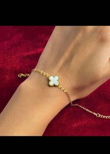 Elegant Clover Charm Bracelet - combo of 2