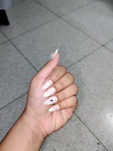 Elegant French Tip Press-On Nails