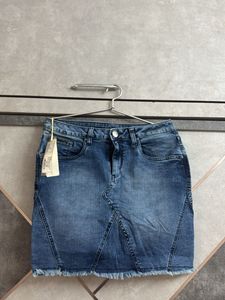 Stylish Blue Denim Skirt