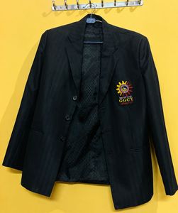 Men's Black Blazer with GGCT Logo
