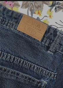 Dark Wash Cargo Jeans