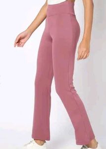 Flared sporty pants