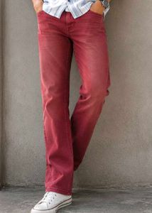ZARA MAN Premium Wine Maroon Slim Fit Jeans Pants