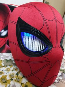 3D Spider-Man Mask with Moving Eyes And Remote