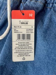 Denim Cargo Baggy Jeans