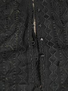 Elegant Black Lace Blouse