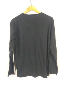 Black Full Sleeve Round Neck T-Shirts (Men's)