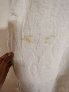 Embroidered Off-white Kurta Top 🤍