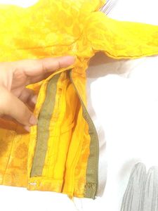A Yellow Golden Blouse