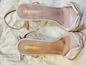 Elegant White Party Heels