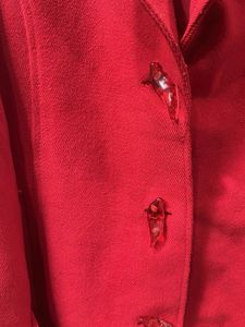 Red Classic Women's Coat