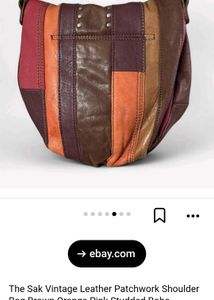 the sak Patchwork Leather Crossbody Bag
