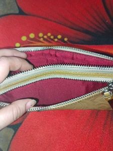 Coach Monogram Wristlet