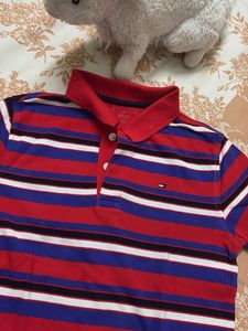 Tommy Hilfiger Striped Polo Shirt