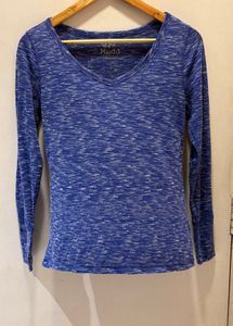 Chic Long Sleeve V-Neck Top