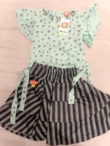 Cute Kids Top &amp; Skirt Set