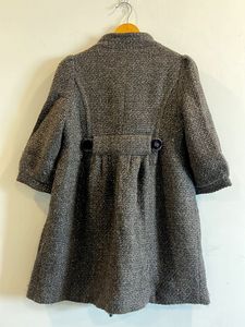 Overcoat with Unique Sleeves and Silhouette